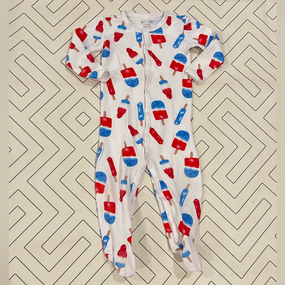 Hart + Land Rocket Popsicle Footie Pajama